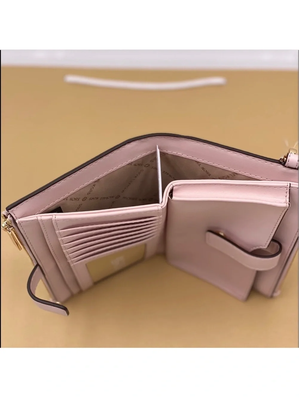 Michael Kors Double Zip Wallet Wristlet